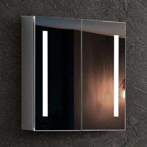 EU 및 미국 럭셔리 LED 조명이 백라이트 욕실 거울 의학 캐비닛 -ENE-AC-103